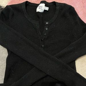 princess polly cropped long sleeve, xs